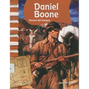 Daniel Boone Dentro Del Dosque by Jennifer Kroll Spanish Adventure Book Vintage